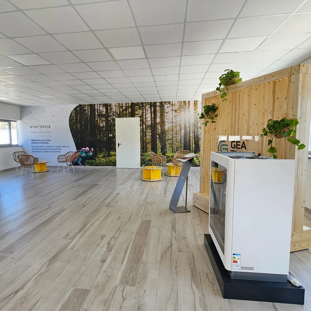 open space eneretica spa sistema climatizzazione integrato